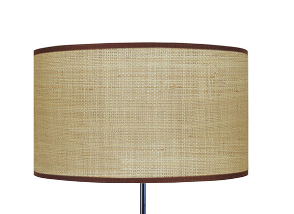 Lampadaire TOSEL JUTE,bois, H155xD40xP40  cm.