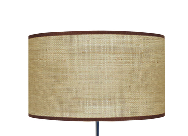 Lampadaire TOSEL JUTE,bois, H155xD40xP40  cm.