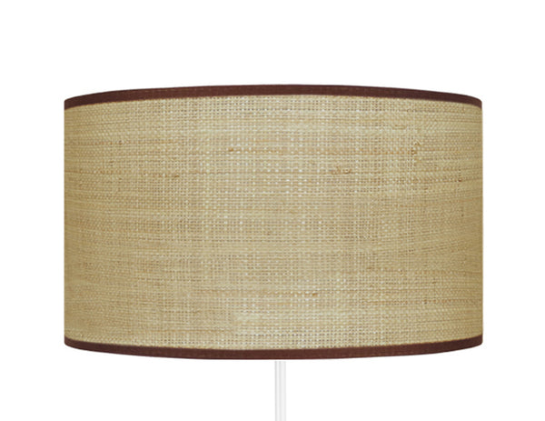 Lampadaire TOSEL JUTE,bois, H155xD40xP40  cm.