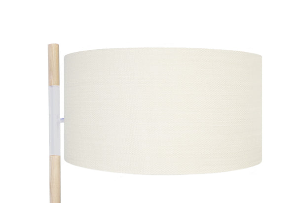 Lampadaire TOSEL TALLER,métal, bois , H168xD45xP45  cm.