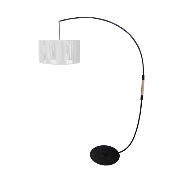 Lampadaire TOSEL LUANA CURVE, H195xD43xP110  cm.
