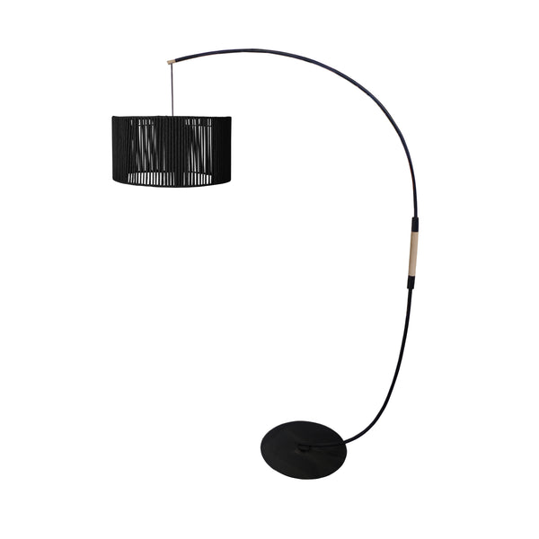 Lampadaire TOSEL LUANA CURVE, H195xD43xP110  cm.