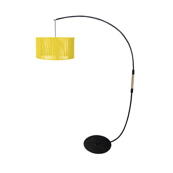 Lampadaire TOSEL LUANA CURVE, H195xD43xP110  cm.