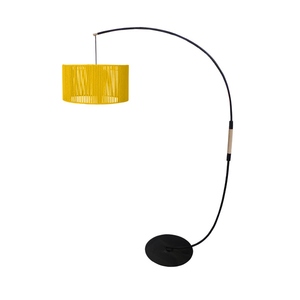 Lampadaire TOSEL LUANA CURVE, H195xD43xP110  cm.