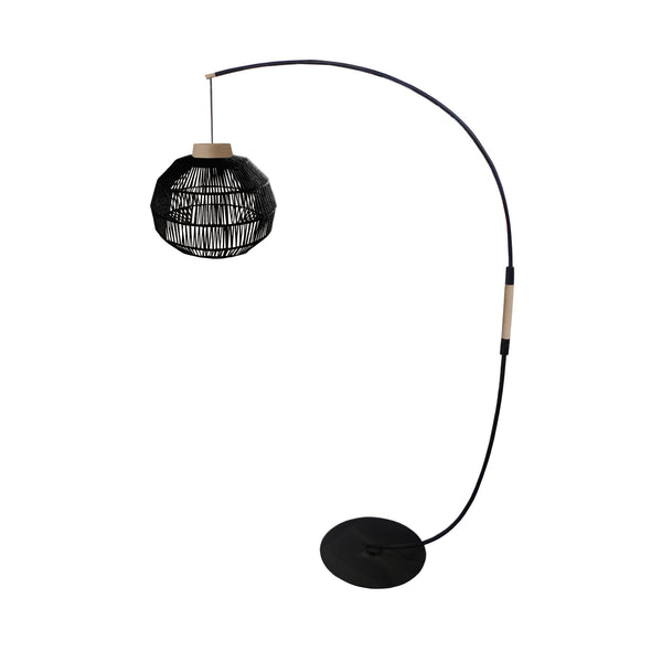 Lampadaire TOSEL EVERTON CURVE, H195xD43xP110  cm.