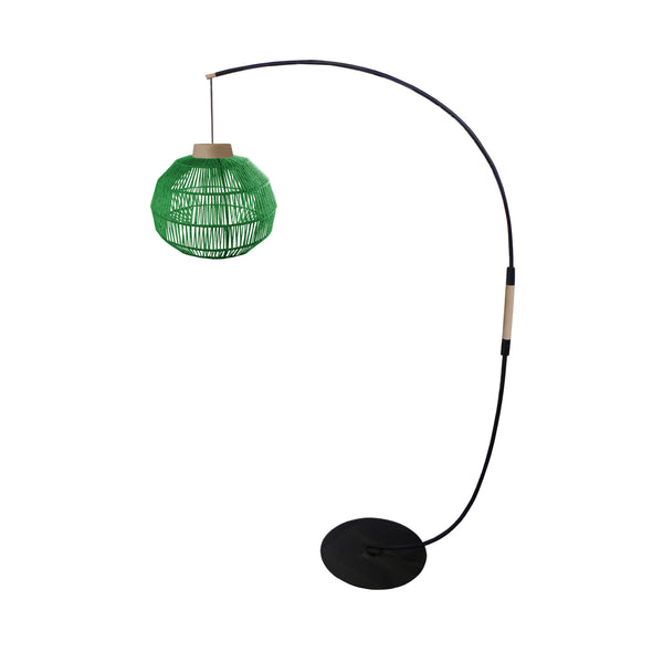 Lampadaire TOSEL EVERTON CURVE, H195xD43xP110  cm.