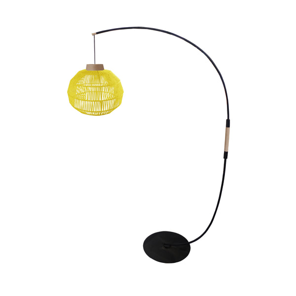Lampadaire TOSEL EVERTON CURVE, H195xD43xP110  cm.