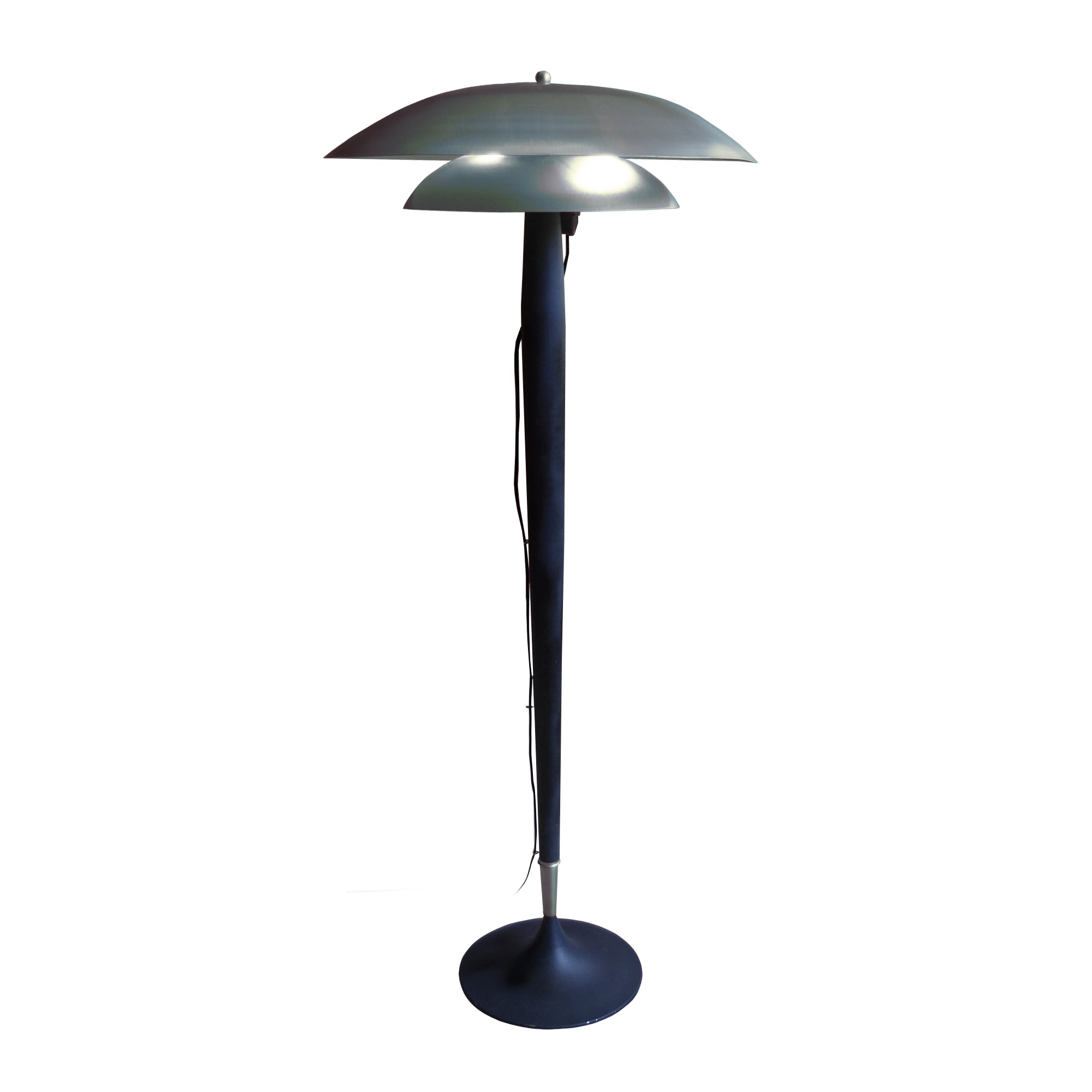 Lampadaire TOSEL MILANO bois, métal H154xD62xP62cm