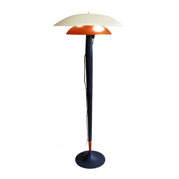 Lampadaire TOSEL MILANO bois, métal H154xD62xP62cm