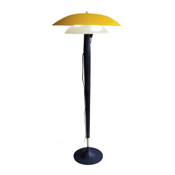Lampadaire TOSEL MILANO bois, métal H154xD62xP62cm