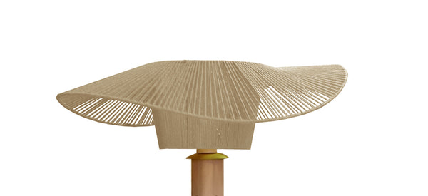 Lampadaire TOSEL PADUA bois H159xD60xP60 cm