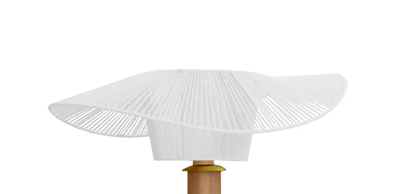 Lampadaire TOSEL PADUA bois H159xD60xP60 cm