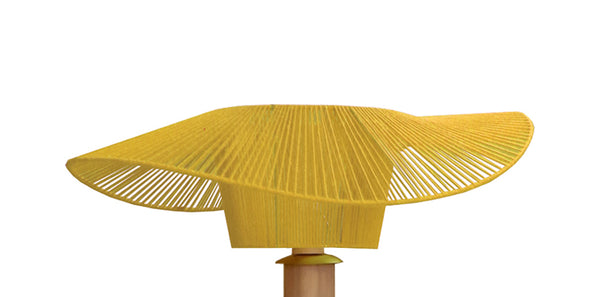 Lampadaire TOSEL PADUA bois H159xD60xP60 cm