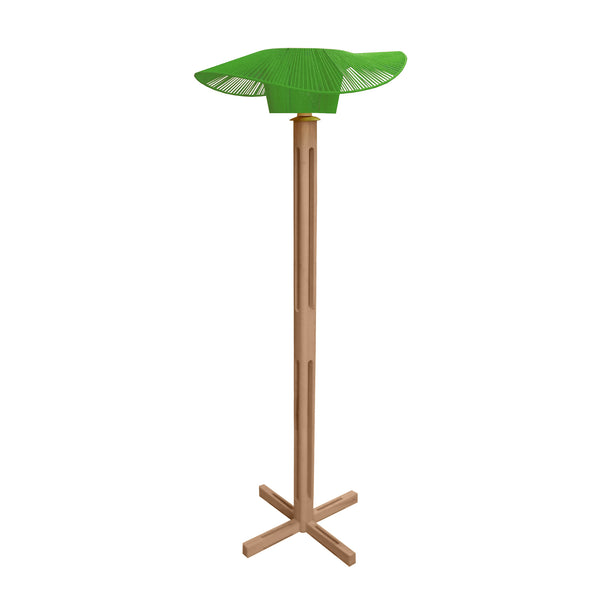 Lampadaire TOSEL PADUA bois H159xD60xP60 cm