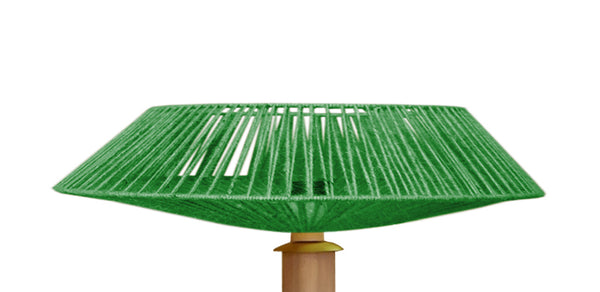 Lampadaire TOSEL PADUA CONE bois H150xD60xP60  cm