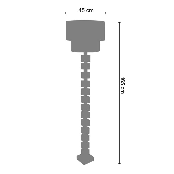 Lampadaire SIRACUSA 45 cm - 1 Lumière