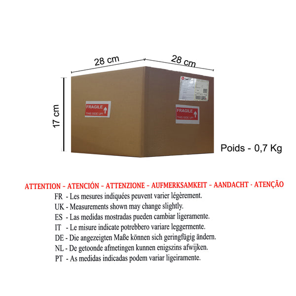 <tc>Suspensão PLEXI PRIMERA  25cm - 1 Luz  </tc>