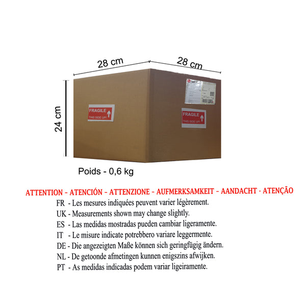 <tc>Acessório CYLINDRIQUE   40cm - 1 Luz </tc>