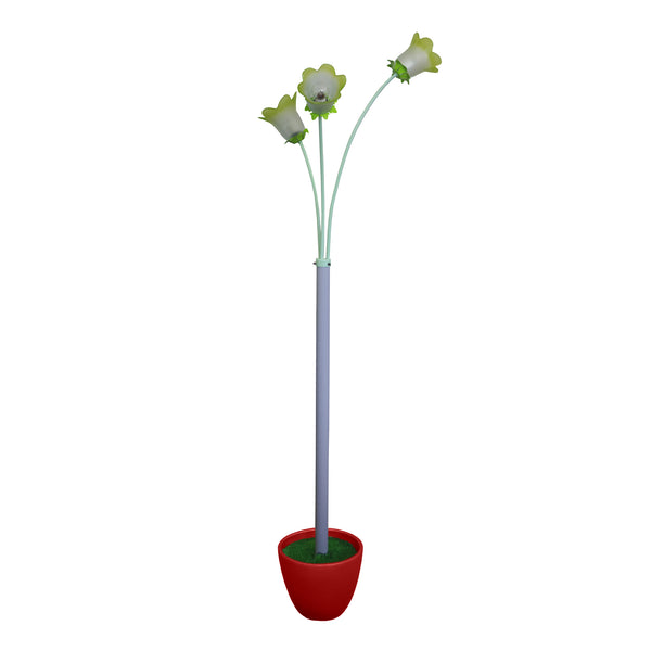 lampadaire FIORE ceramique verre bras