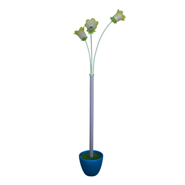 lampadaire FIORE ceramique verre bras