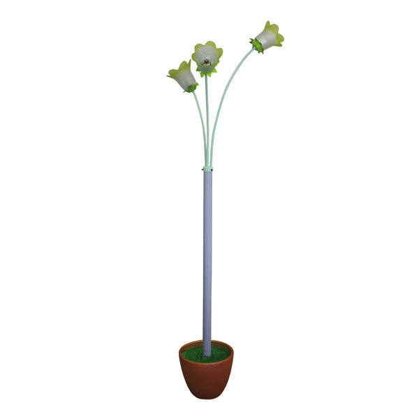 lampadaire FIORE ceramique verre bras