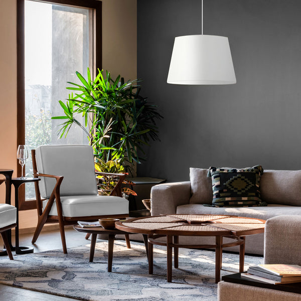 Abat-jour TAMBOUR 40 tissu