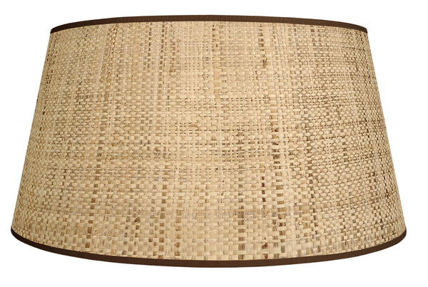Abat-jour TOSEL TAMBOUR 35,tissu, H20xD30xP35  cm.