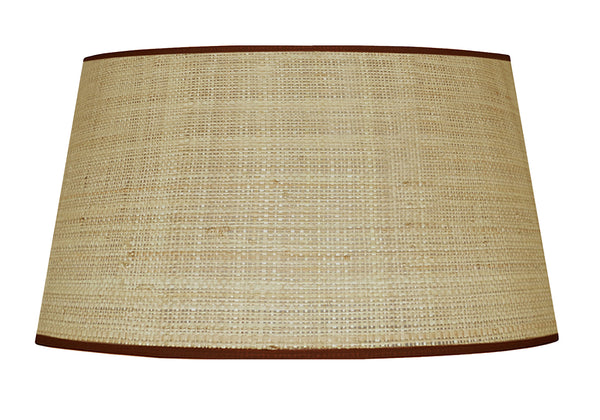 Abat-jour TOSEL TAMBOUR 35,tissu, H20xD30xP35  cm.