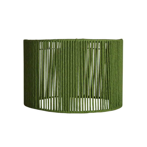 Abat-jour TOSEL VERA 25 CL,métal,fibre, H16xD25xP25  cm.