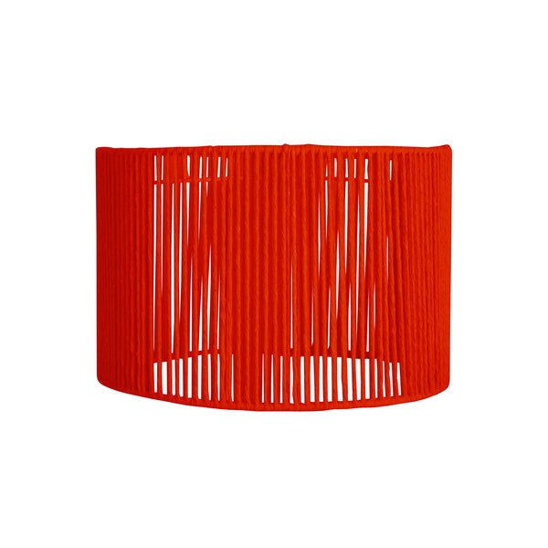 Abat-jour TOSEL VERA 25 CL,métal,fibre, H16xD25xP25  cm.