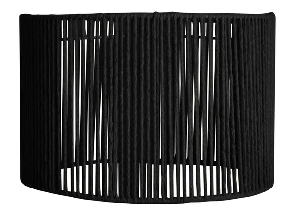 Abat-jour TOSEL VERA 45 CL,métal,fibre, H23xD45xP45  cm.