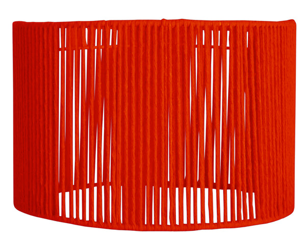 Abat-jour TOSEL VERA 45 CL,métal,fibre, H23xD45xP45  cm.