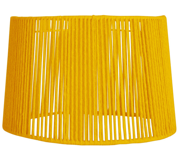 Abat-jour TOSEL VERA 45 TM,métal,fibre, H25xD35xP45  cm.
