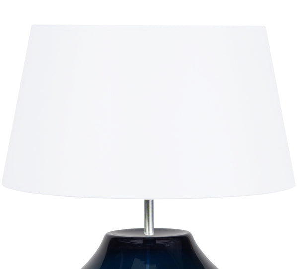 Lampe a poser TOSEL VASE,verre  , H44xD30xP30  cm.