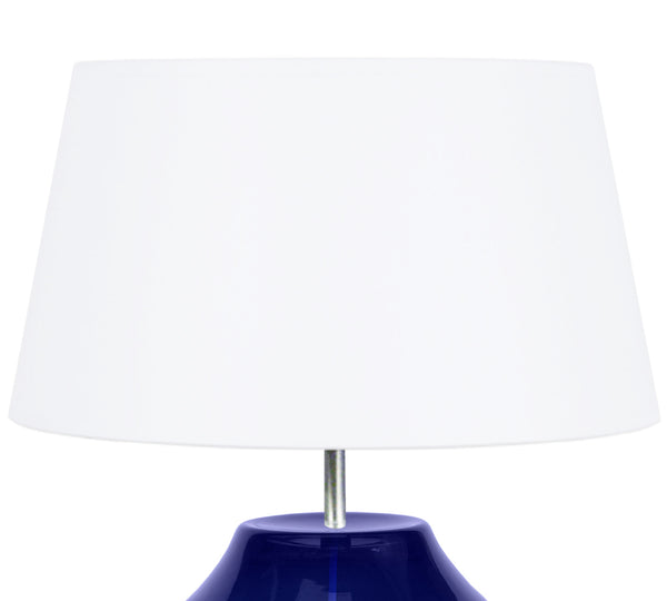 Lampe a poser TOSEL VASE,verre  , H44xD30xP30  cm.