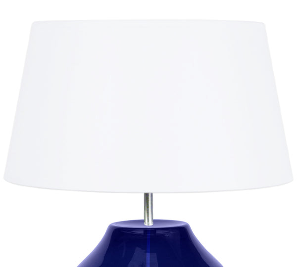 Lampe a poser TOSEL VASE,verre , H50xD35xP35  cm.