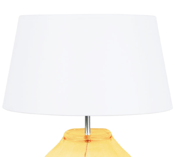 Lampe a poser TOSEL VASE,verre , H50xD35xP35  cm.