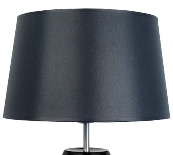 Lampe a poser TOSEL VASE,verre , H50xD35xP35  cm.