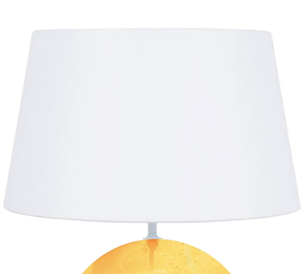 Lampe a poser TOSEL BURNABY,verre  , H50xD35xP35  cm.