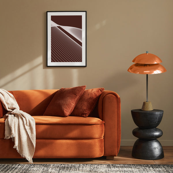 Lampe de bureau TOSEL MILANO,métal, H69xD40xP40 cm