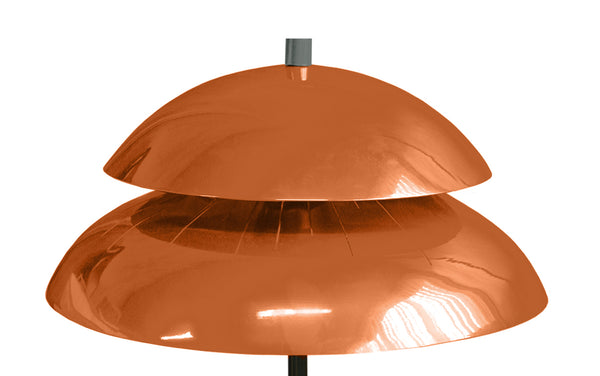 Lampe de bureau TOSEL MILANO,métal, H69xD40xP40 cm