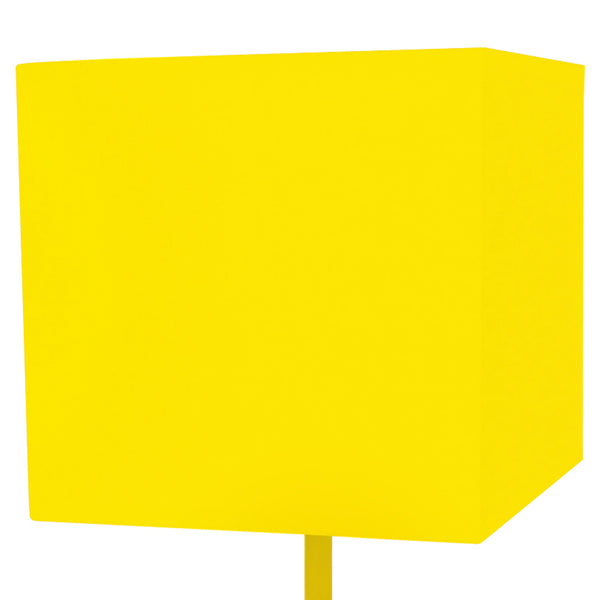 Lampe a poser TOSEL ALFENA CARRÉ,métal, H46xD15xP15  cm.