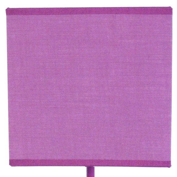 Lampe a poser TOSEL ALFENA CARRÉ,métal, H46xD15xP15  cm.