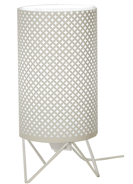 Lampe de chevet TOSEL STOCKHOLM,métal, verre  H27xD12xP12  cm.