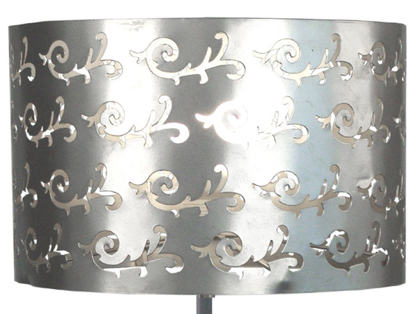 Lampe a poser TOSEL LYS,métal , H58xD30xP30  cm.