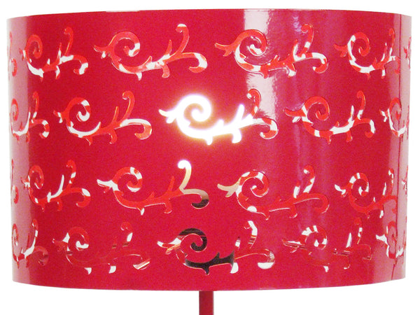Lampe a poser TOSEL LYS,métal , H58xD30xP30  cm.