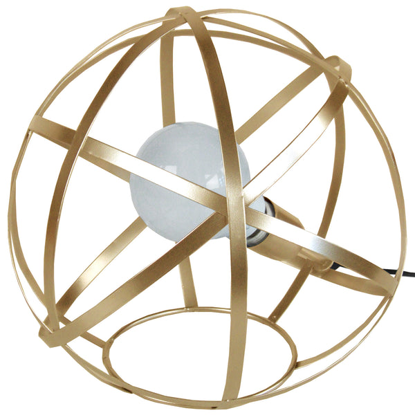 Lampe a poser TOSEL GLOBE JUNON 300,métal, H30xD30xP30  cm.