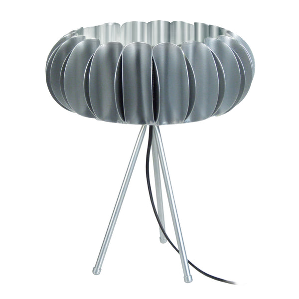 Lampe a poser TOSEL TIAGO,métal , H35xD30xP30  cm.