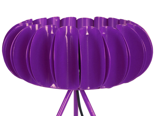 Lampe a poser TOSEL TIAGO,métal , H35xD30xP30  cm.
