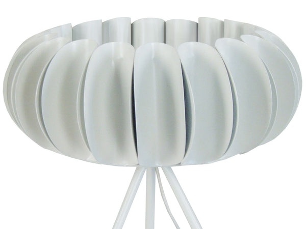 Lampe a poser TOSEL TIAGO,métal , H35xD30xP30  cm.